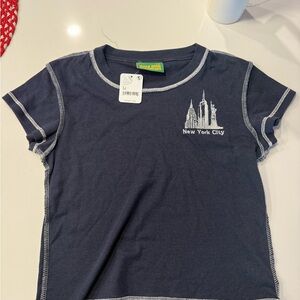 Free People NYC Baby Tee